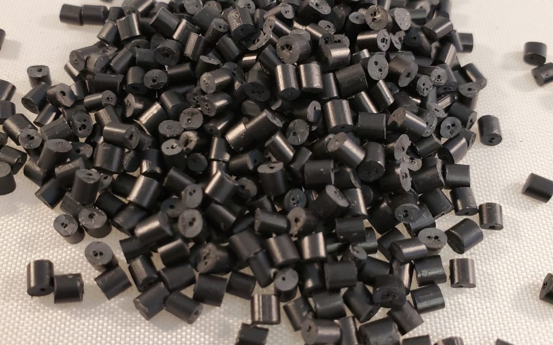 HIPS Black Repro Pellet